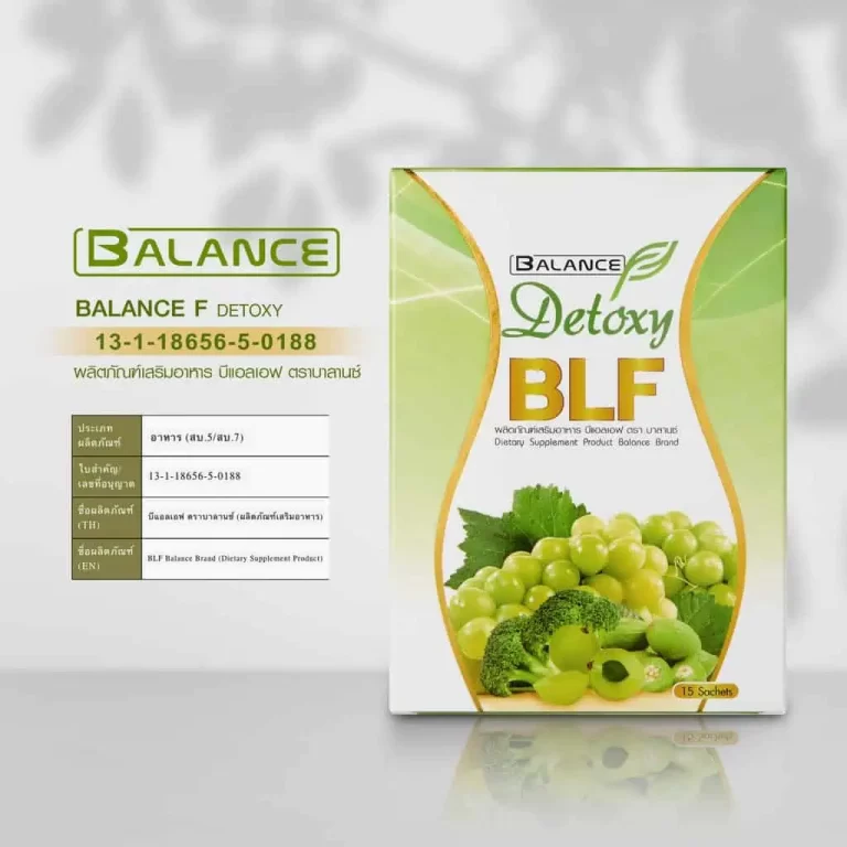 ภาพผลิตภัณฑ์ Detox BLF จาก BALANCE พร้อมข้อมูลการจดแจ้ง